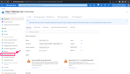 App Registrations