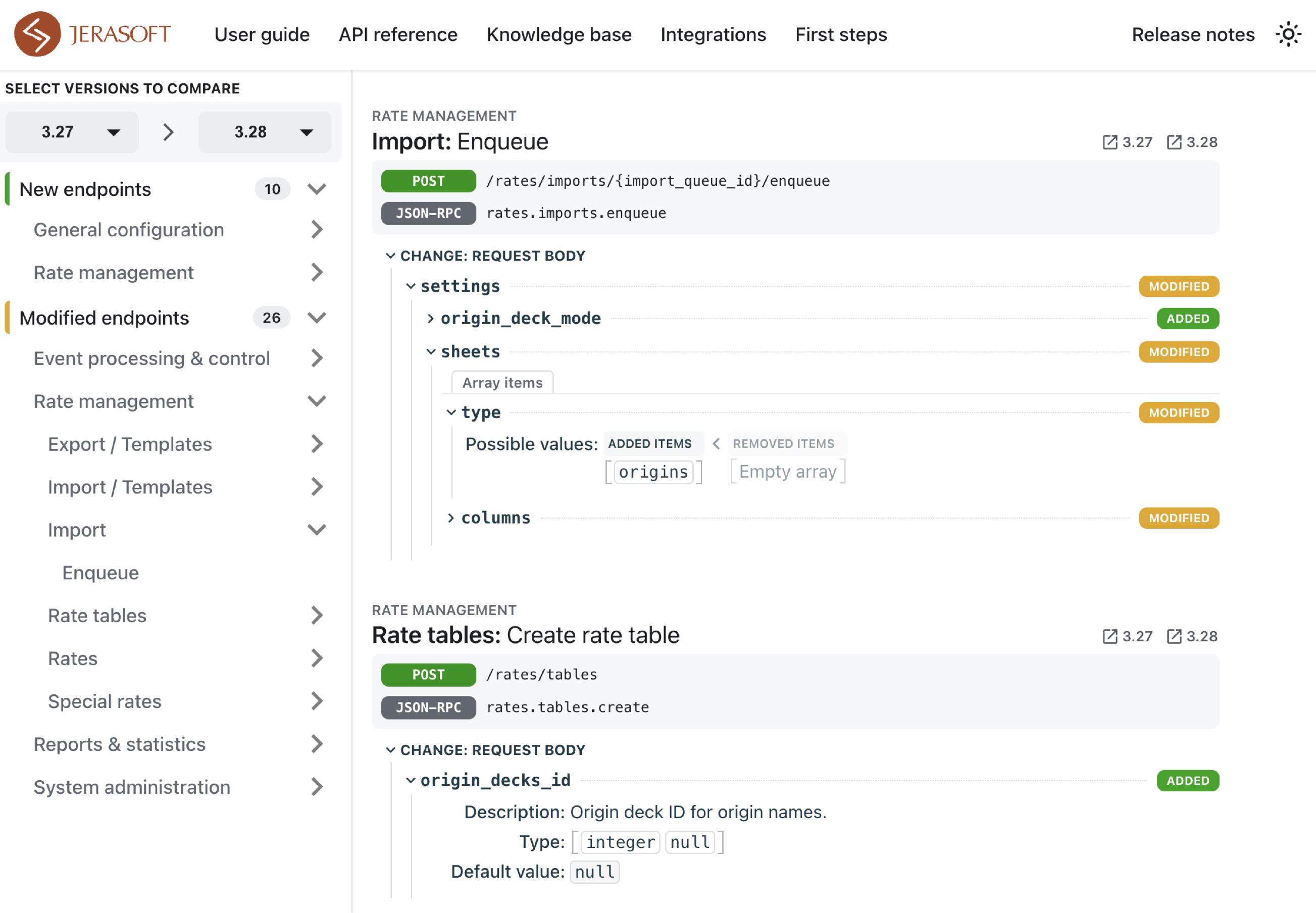 api comparison