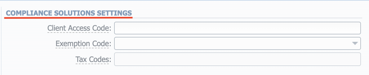 csi settings
