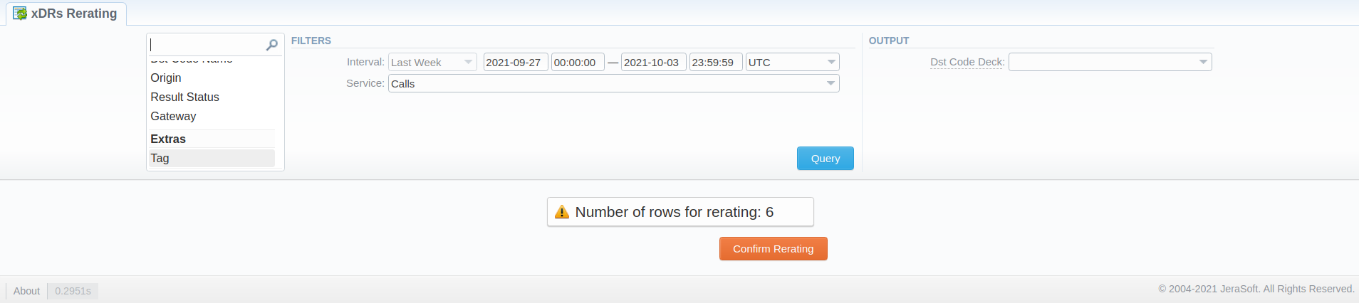 rerating approval notification