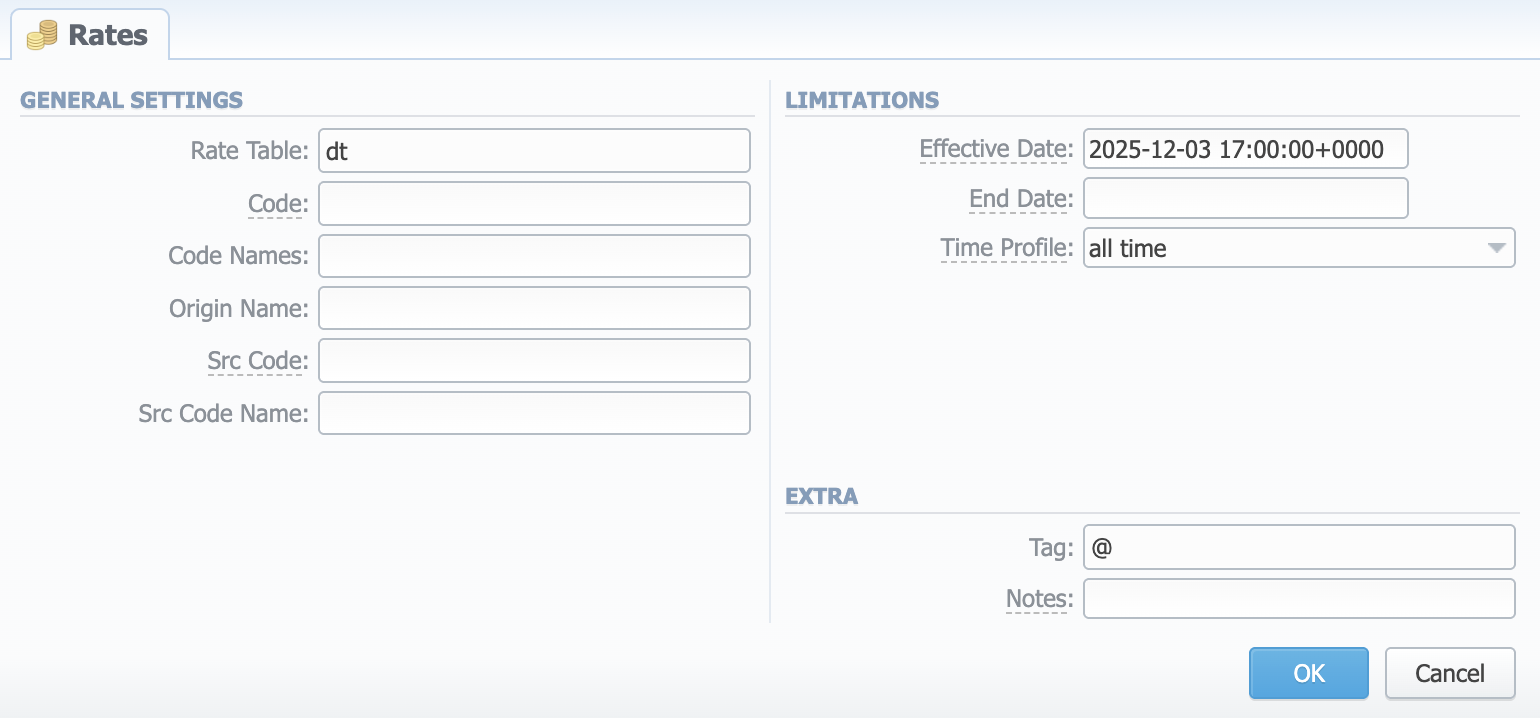 Adding a New Blocked Dst